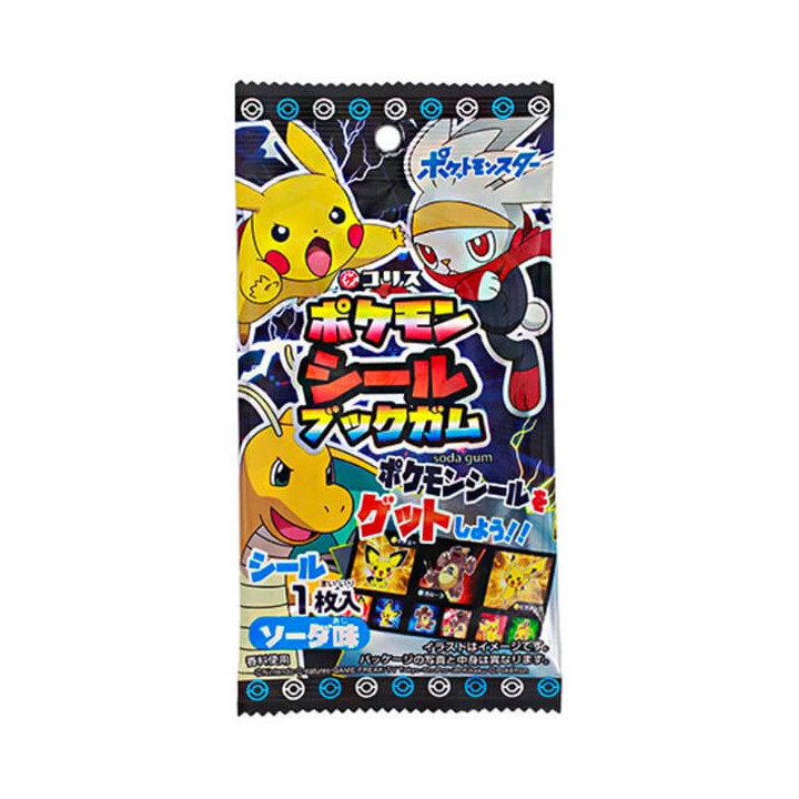 Coris Pokemon Seal Book Soda Gum