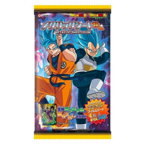 Coris Dragon Ball Metallic Sheet Gum