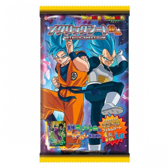 Coris Dragon Ball Metallic Sheet Gum