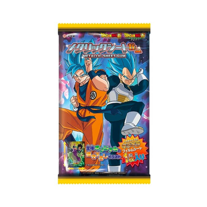 Coris Dragon Ball Metallic Sheet Gum