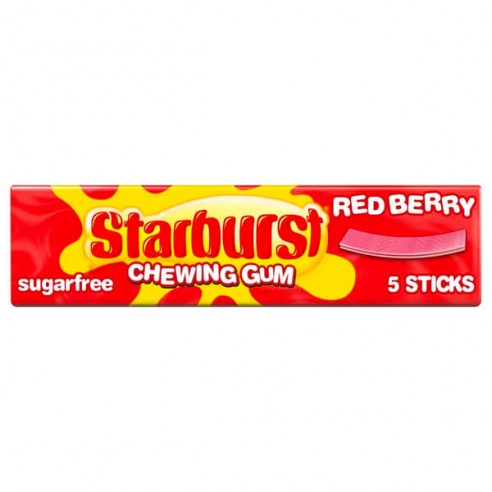 Starburst Chewing Gum Red Berry