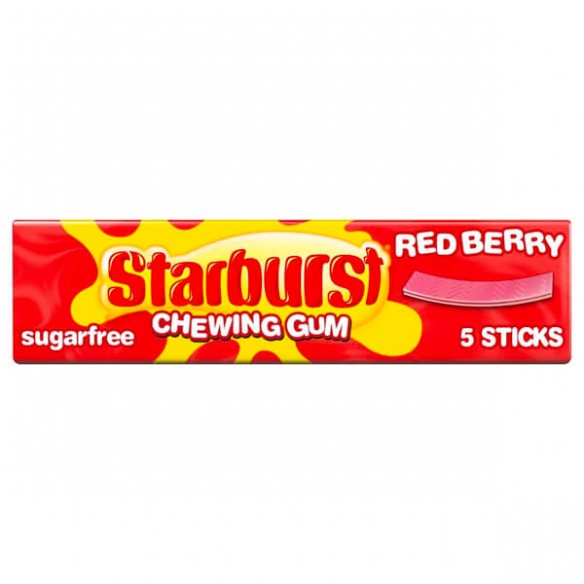 Starburst Chewing Gum Red Berry