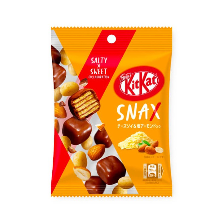 Kit Kat SNAX Salty X Sweet Soy Cheese & Salted Almond