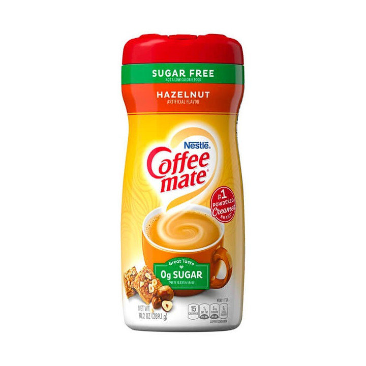 Coffee Mate Sugar Free Hazelnut Coffee Creamer