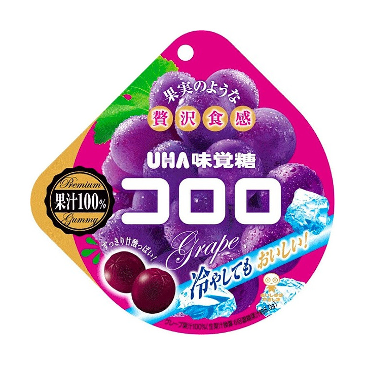 Uha Kororo Gummy Grape
