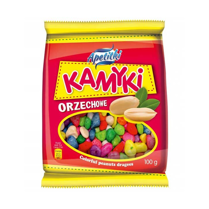 Apetitki Colorful Peanuts Dragees Kamyki Orzechowe