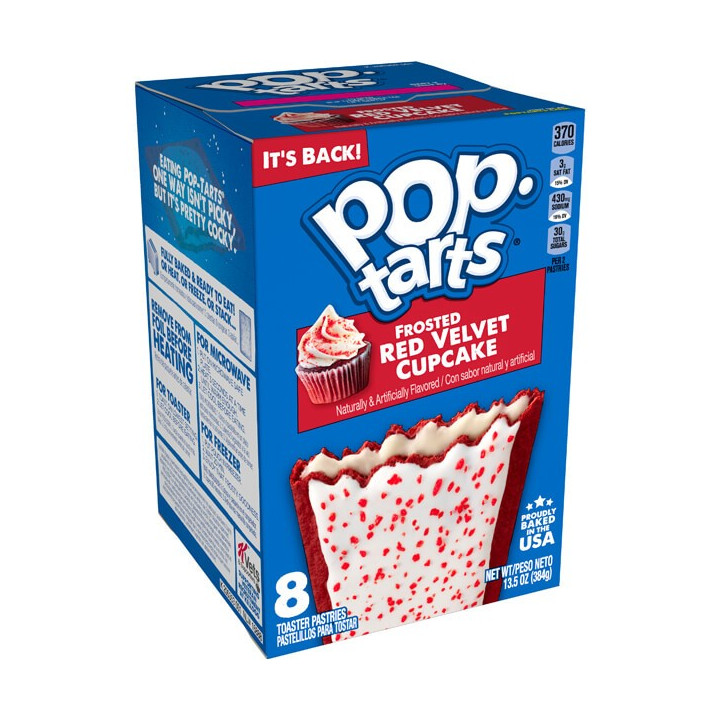 Pop Tarts Red Velvet Cupcake