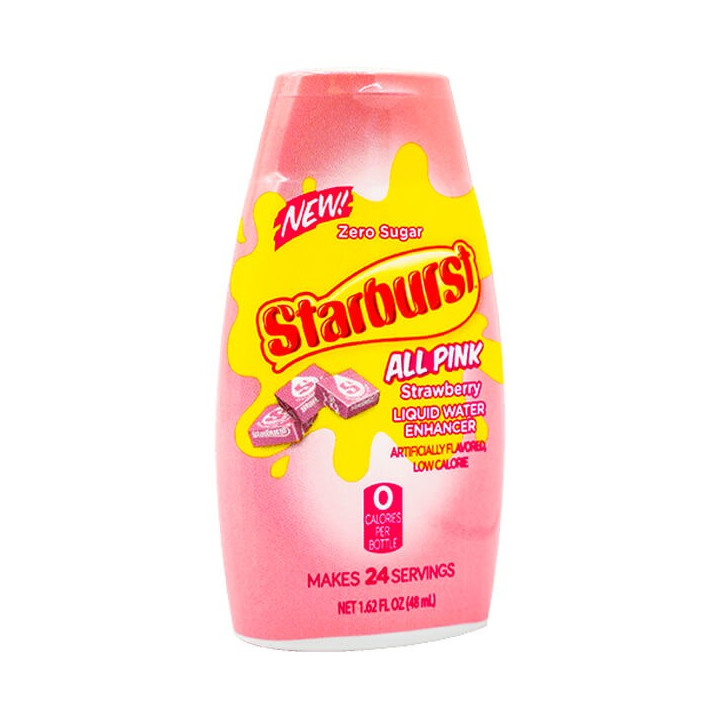 Starburst Liquid Water Enhancer All Pink Strawberry