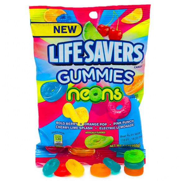 Life Savers Gummies Neons