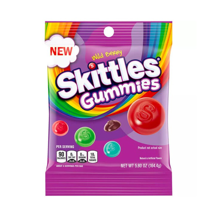 Skittles Gummies Wild Berry