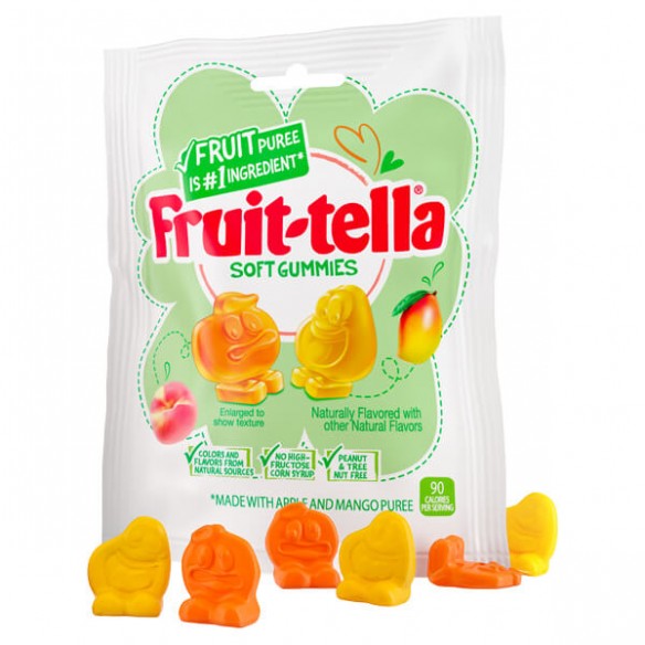 Fruit-tella Soft Gummies Peach & Mango