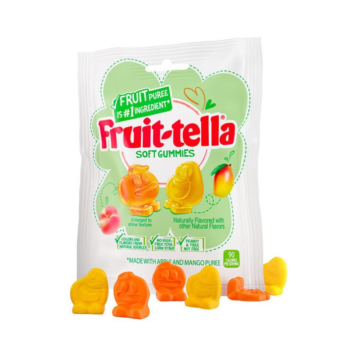 Fruit-tella Soft Gummies Peach & Mango