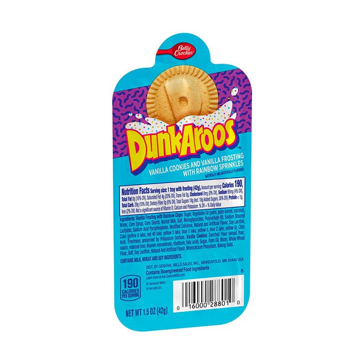 DunkAroos Vanilla Cookies & Vanilla Frosting
