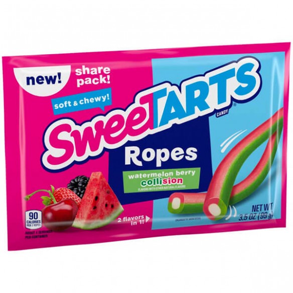 SweeTARTS Ropes Collision Watermelon Berry Share Pack