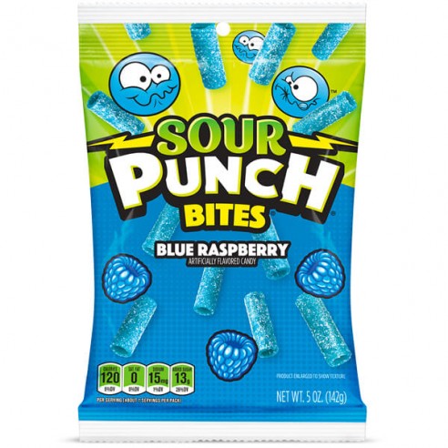 Sour Punch Bites Blue Raspberry