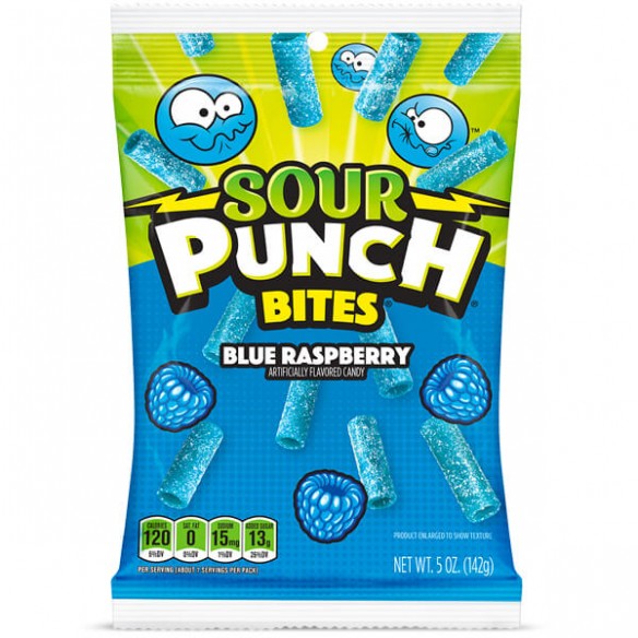 Sour Punch Bites Blue Raspberry