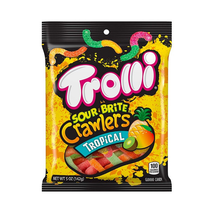 Trolli Sour Brite Crawlers Tropical