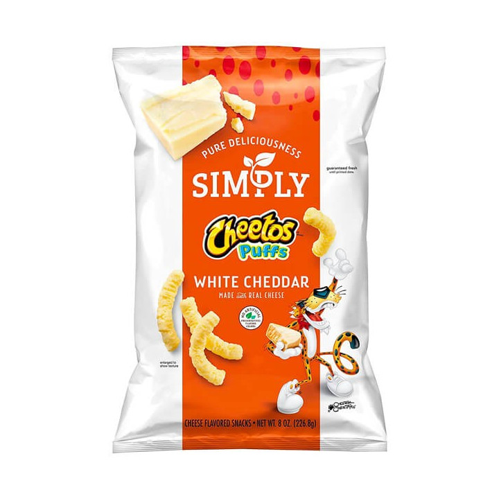 Cheetos Simply Puffs White Cheddar