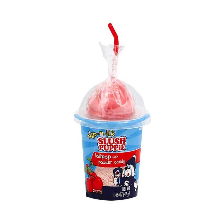 Slush Puppie Dip-N-Lik Lollipop Powder Candy