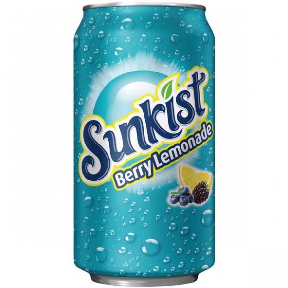 Sunkist Caffeine Free Berry Lemonade Soda