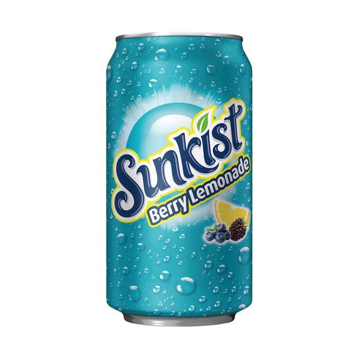 Sunkist Caffeine Free Berry Lemonade Soda