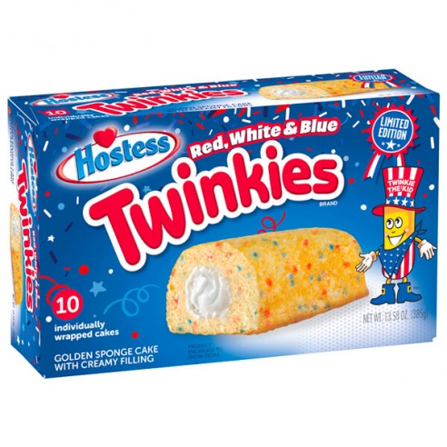 Hostess Twinkies Red, White & Blue