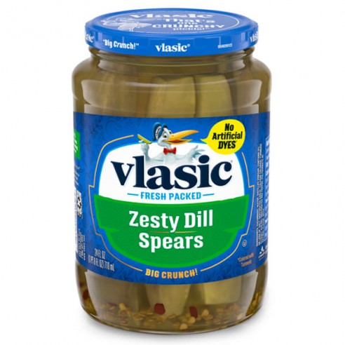 Vlasic Pickles Zesty Dill Spears