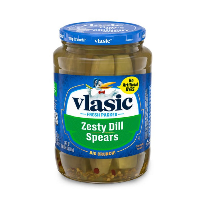 Vlasic Pickles Zesty Dill Spears
