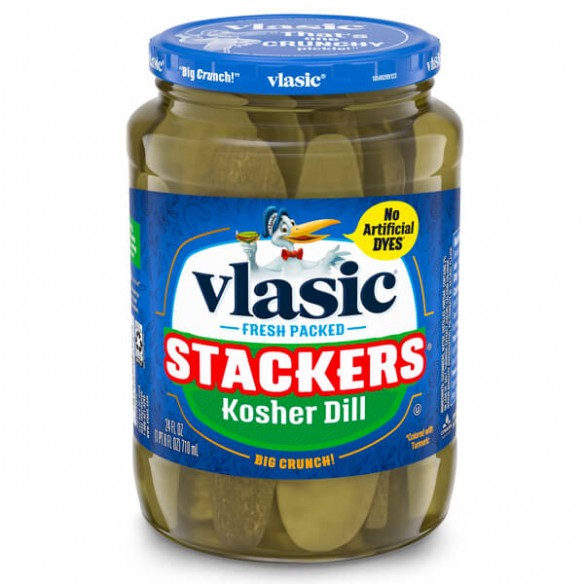 Vlasic Pickles Stackers Kosher Dill