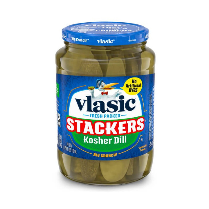 Vlasic Pickles Stackers Kosher Dill