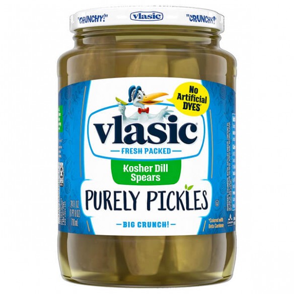 Vlasic Purely Pickles Kosher Dill Spears