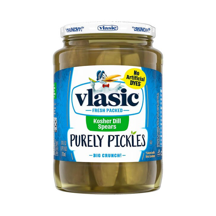 Vlasic Purely Pickles Kosher Dill Spears