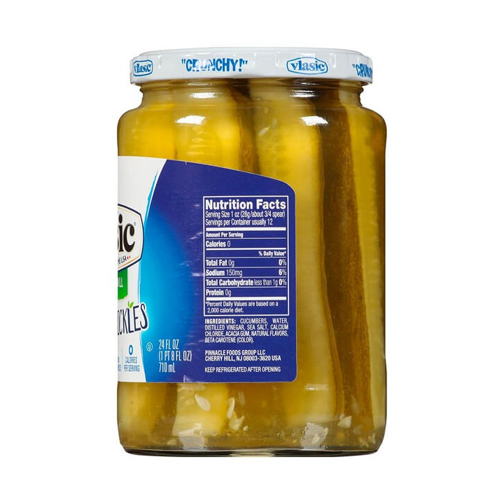 Vlasic Purely Pickles Kosher Dill Spears
