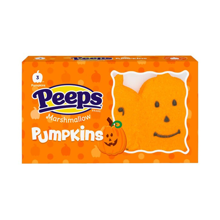 Peeps Marshmallow Pumpkins