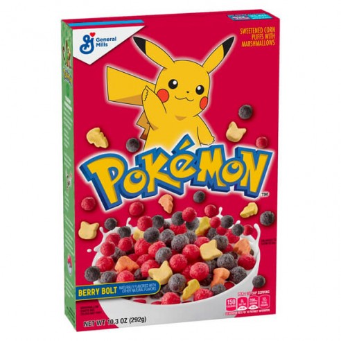 Pokemon Cereal Berry Bolt