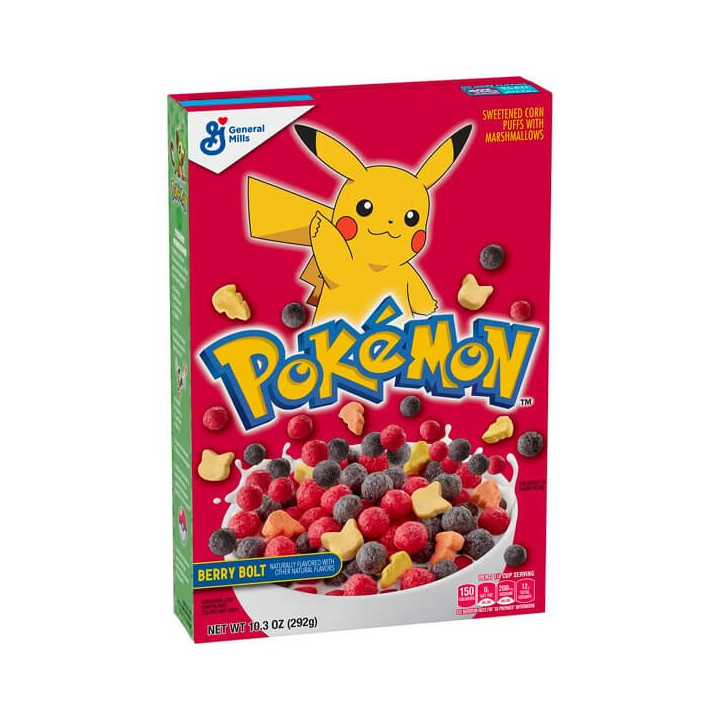 Pokemon Cereal Berry Bolt