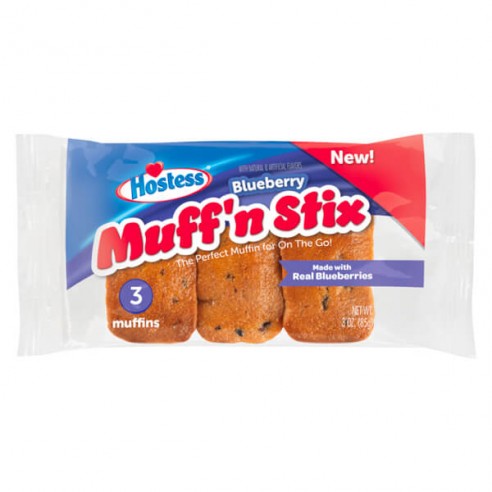 Hostess Muff'n Stix Blueberry