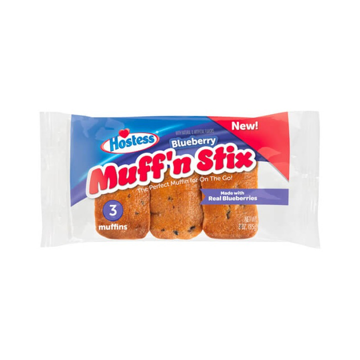 Hostess Muff'n Stix Blueberry