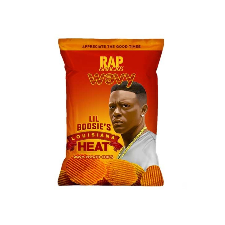 Rap Snacks Lil Bousie Wavy Louisiana Heat Chips