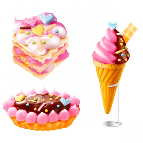 Kracie Popin' Cookin' Whipped Cake Shop DIY Candy Kit