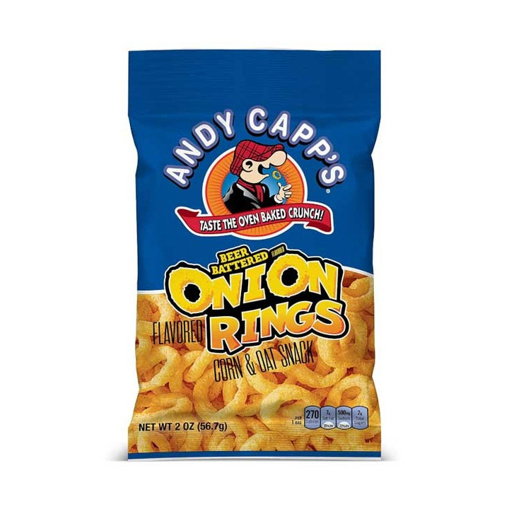 Andy Capp's Onion Rings Beer Battered Flavored