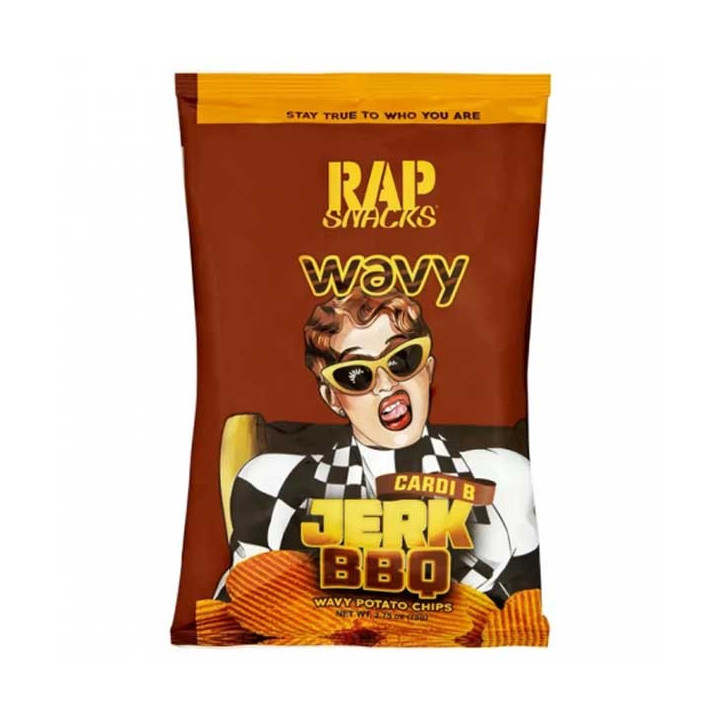 Rap Snacks Cardi B Wavy Jerk BBQ Chips