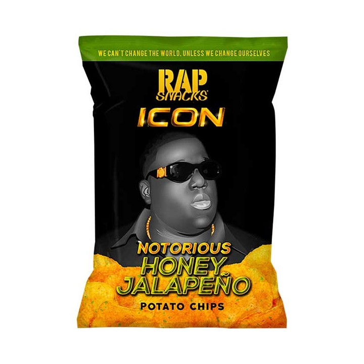 Rap Snacks Notorious B.I.G. Honey Jalapeno Chips