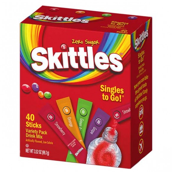 Skittles Variety Pack Drink Mix Singles To Go