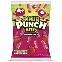 Sour Punch Bites Strawberry