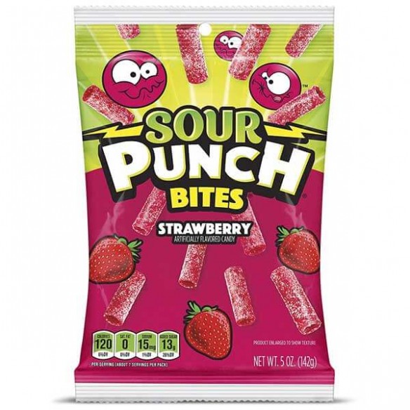 Sour Punch Bites Strawberry