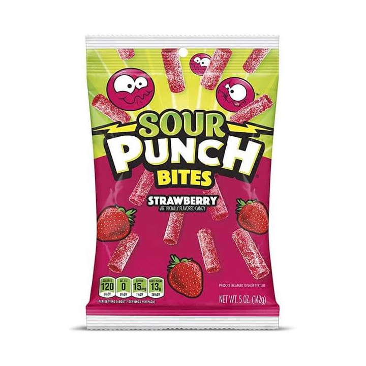 Sour Punch Bites Strawberry