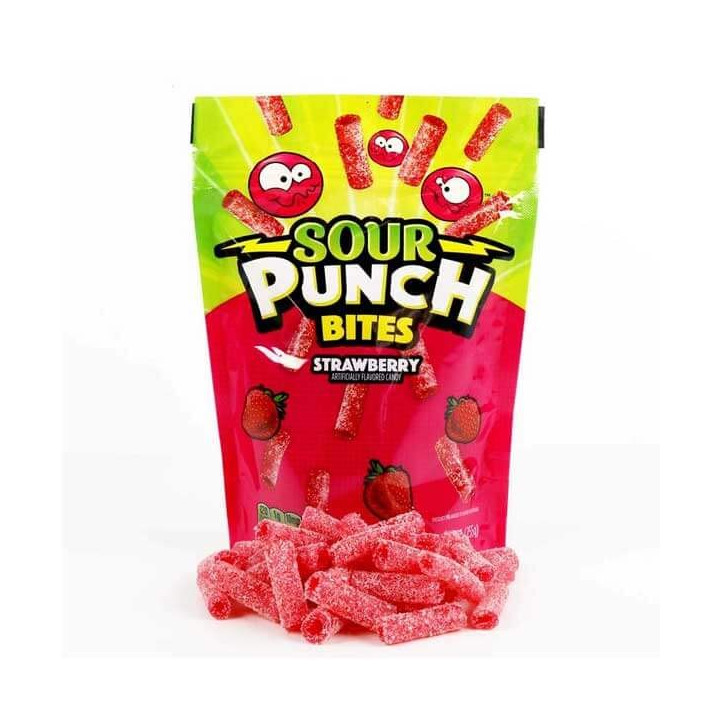 Sour Punch Bites Strawberry