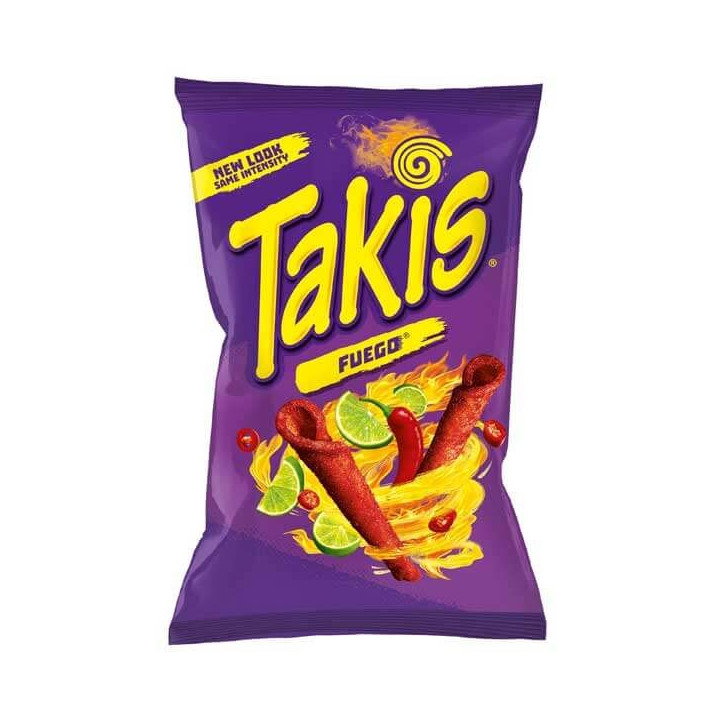 Takis Fuego Hot Chili Pepper & Lime Tortilla Chips