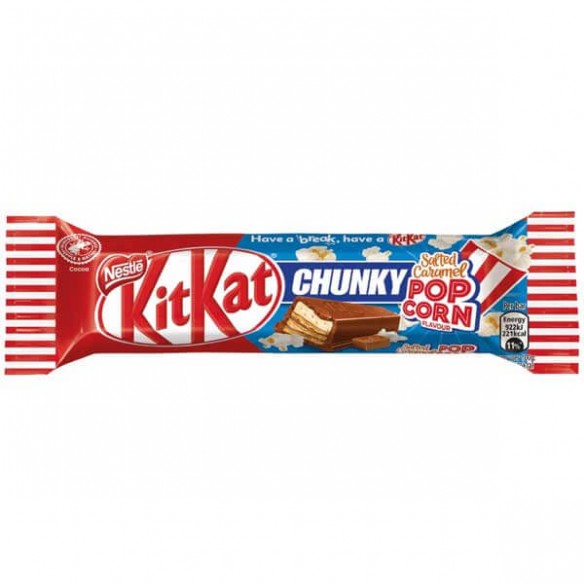 Kit Kat Chunky Salted Caramel Popcorn